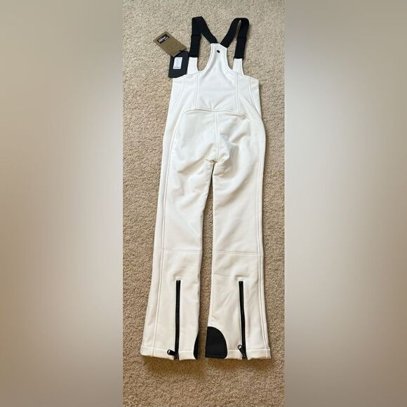 GOLDBERGH WOMEN'S PHOEBE SALOPETTE SKI BIB WHITE BLACK SIZE 10 NWT - Picture 9 of 10
